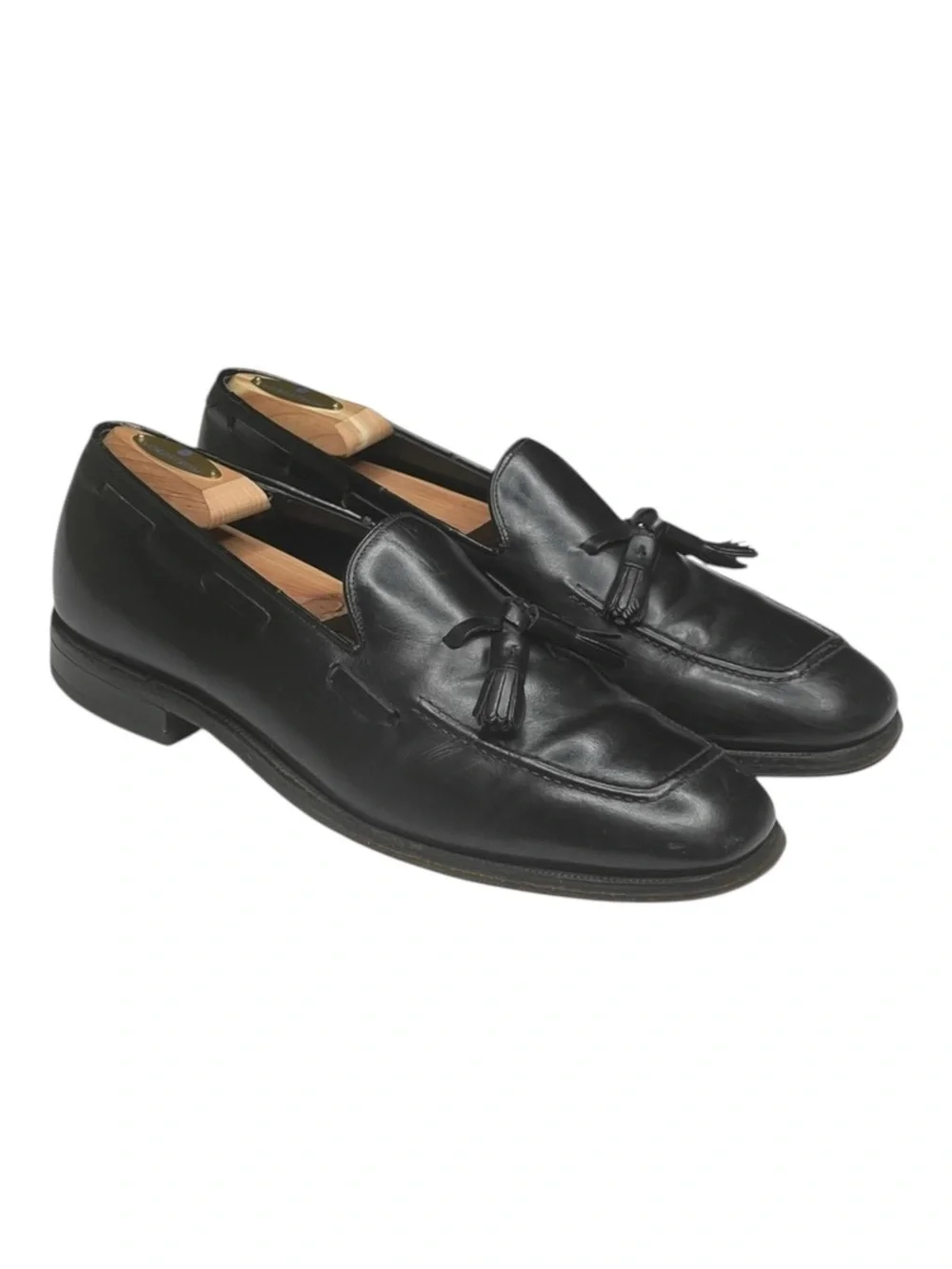 Johnston & Murphy 𖤐 Aristocraft Hartley Tassel Dress Shoes 𖤐 Black Leather 11